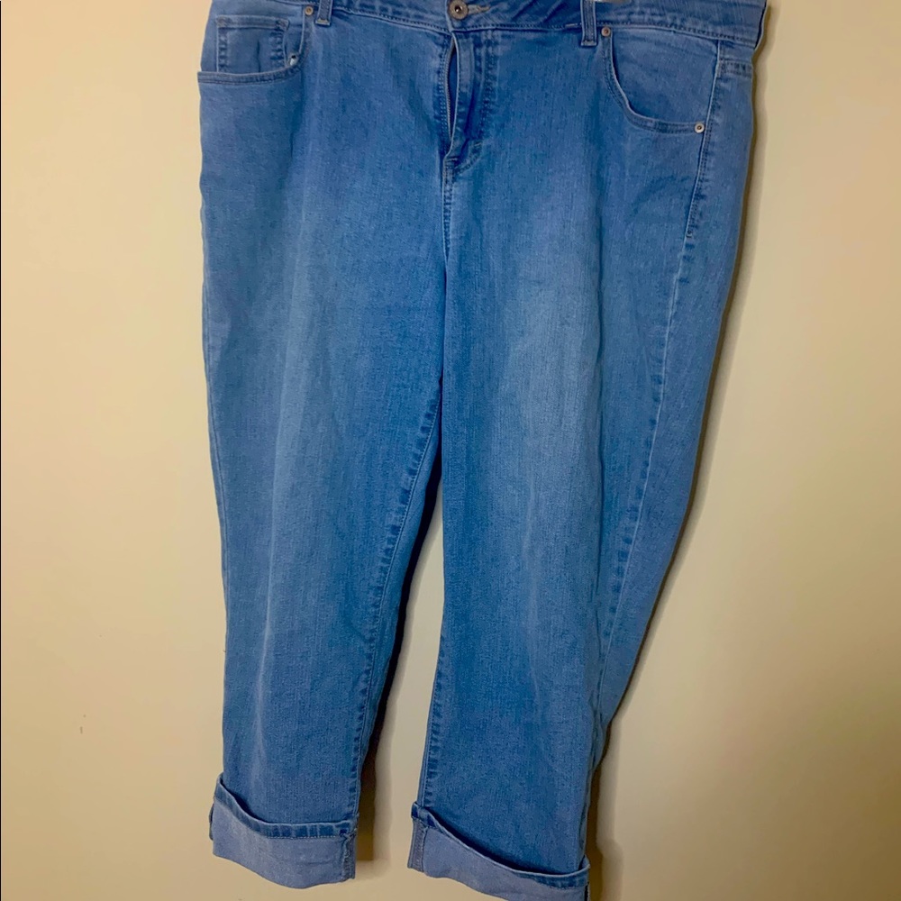 Crop jeans size 18 from Macy's